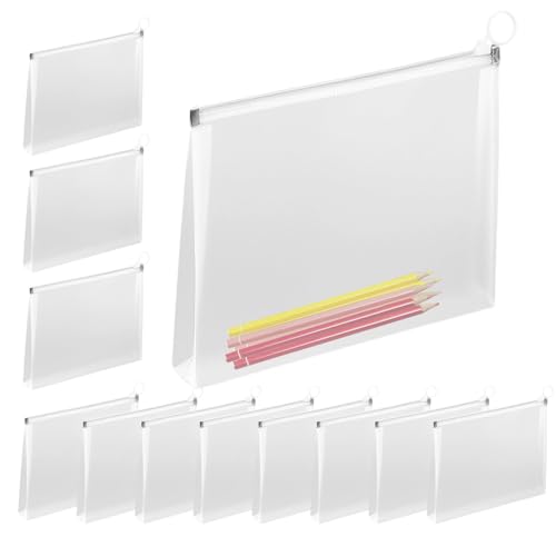 Dokumententasche, Dokumentenhülle, 12 Stück A4 A5 Dokumententaschen - Multifunktionale Taschen für Schulmaterial, robuste Organisationstasche für Schreibwaren, Dokumente Dokumententasche, Dokumentenhülle, 12 Stück A4 A5 Dokumententaschen - Multifunktionale Taschen für Schulmaterial, robuste Organisationstasche für Schreibwaren, Dokumente von Generic