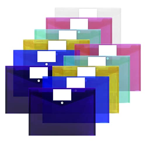 Dokumententasche A4 Transparent,11 Stück Dokumentenmappe A4 zum Abheften klar, Wasserdicht Brieftasche A4 Ringbuch Kunststoff-Aktenordner Dokumententasche A4 Transparent,11 Stück Dokumentenmappe A4 zum Abheften klar, Wasserdicht Brieftasche A4 Ringbuch Kunststoff-Aktenordner von Generic
