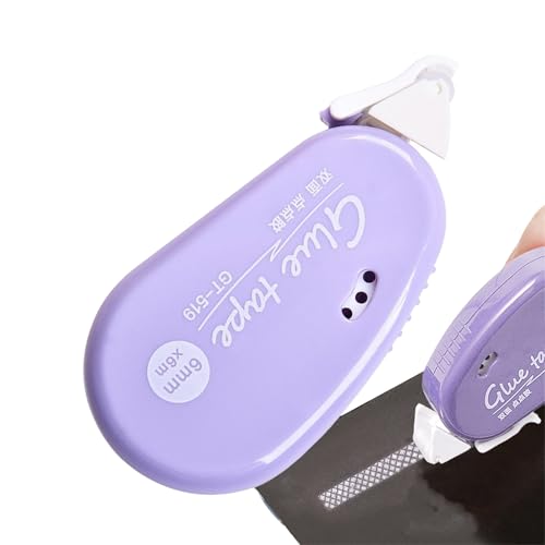 Doppelseitige Klebebandwalze - Stationery Tapespenser, Klebeband für Kunst & diys | Messfreier Klebstoffstift für Planer, Notizbücher, Bürogebrauch, Schulversorgung von Schulversorgung für Mädchen und Doppelseitige Klebebandwalze - Stationery Tapespenser, Klebeband für Kunst & diys | Messfreier Klebstoffstift für Planer, Notizbücher, Bürogebrauch, Schulversorgung von Schulversorgung für Mädchen und von Generic