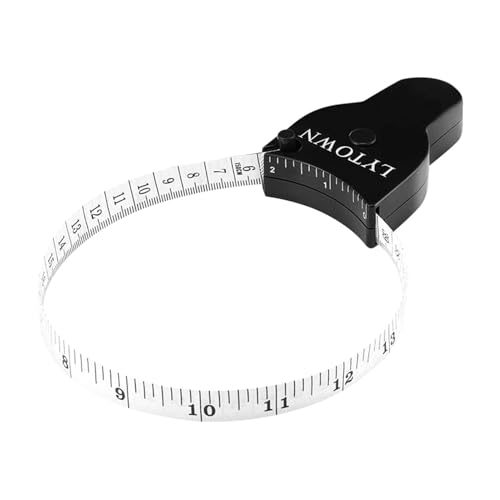 Doppelseitiges, Hochpräzises, Metrisches, Weiches Lineal, Einziehbares Maßband, 150 Cm/60 Zoll Maßband, Körpermaß Für Arme, Bett, Bauch, Brust Doppelseitiges, Hochpräzises, Metrisches, Weiches Lineal, Einziehbares Maßband, 150 Cm/60 Zoll Maßband, Körpermaß Für Arme, Bett, Bauch, Brust von Generic