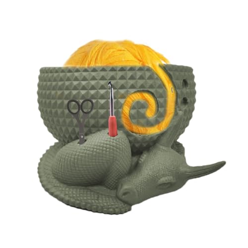 Drachen Garnschale Für Wolle, Multifunktionale Garnhalter Strickschale Zum Häkeln, Gedruckte Wollabwickler Drachen Wolle Aufbewahrung Häkelschale Stricken Zubehör, Geschenke Für Strickfans Drachen Garnschale Für Wolle, Multifunktionale Garnhalter Strickschale Zum Häkeln, Gedruckte Wollabwickler Drachen Wolle Aufbewahrung Häkelschale Stricken Zubehör, Geschenke Für Strickfans von Generic