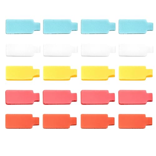 Drahtetiketten, Kabeletiketten - 20x Etiketten zur Etikettierung | Wiederverwendbare Drahtmarkierungen, Schreiben Auf Kabel -Identifikation, Passende Farben, Organisation Von Drähten Und Identif Drahtetiketten, Kabeletiketten - 20x Etiketten zur Etikettierung | Wiederverwendbare Drahtmarkierungen, Schreiben Auf Kabel -Identifikation, Passende Farben, Organisation Von Drähten Und Identif von Generic
