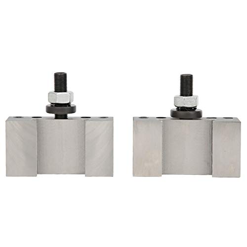 Drehwerkzeug Ruhe, Drehwerkzeughalter 2PCS Schnell ändern von Generic
