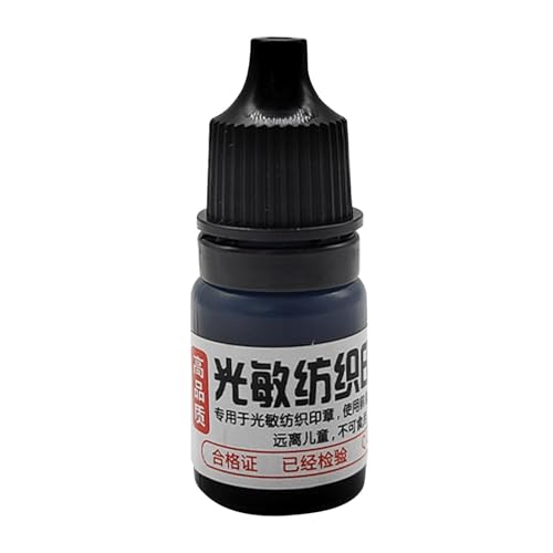 Druckfarbe für Blockdruck aus Stoff, 5 ml Bildschirm und Blockdrucktinte | Spaltstift Ökologische Mehrfache Strickwirkung für T-Shirt und Intimz Druckfarbe für Blockdruck aus Stoff, 5 ml Bildschirm und Blockdrucktinte | Spaltstift Ökologische Mehrfache Strickwirkung für T-Shirt und Intimz von Generic
