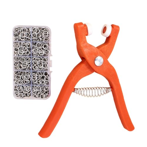 Druckverschluss Werkzeug Set - Druckverschluss Set Druckknöpfe, Metall Druckknöpfe mit Reißverschlusszange | Befestigungszange, Snap Button Installation Set Druckverschluss Werkzeug Set - Druckverschluss Set Druckknöpfe, Metall Druckknöpfe mit Reißverschlusszange | Befestigungszange, Snap Button Installation Set von Generic