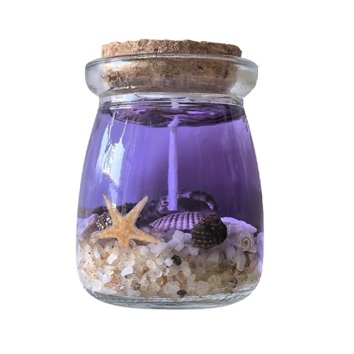 Duftende Gel-Kerzen, Aromatherapie-Kerzen, Gelwachskerze aus Meeresmuscheln, Aromatherapie-Glas, tragbare Duftkerzen für Reisen, Spa, Bad, Yoga Duftende Gel-Kerzen, Aromatherapie-Kerzen, Gelwachskerze aus Meeresmuscheln, Aromatherapie-Glas, tragbare Duftkerzen für Reisen, Spa, Bad, Yoga von Generic