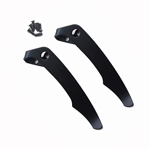 EDC Tiefer Taschenclip für Kaltstahl-Voyager-Messer, Taschenmesser, Clip, Klappmesser, Schraubclips, mit 6 Schrauben, 2 Stück EDC Tiefer Taschenclip für Kaltstahl-Voyager-Messer, Taschenmesser, Clip, Klappmesser, Schraubclips, mit 6 Schrauben, 2 Stück von Generic