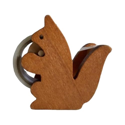 Eichhörnchen-Klebebandhalter – Eichhörnchen-Klebeband-Zubehör, Eichhörnchen-Klebebandständer | Desktop-Klebeband-Organizer, Eichhörnchen-Klebebandschneider, Desktop-Klebebandabroller, Selbstklebe von Generic
