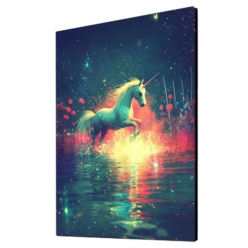 Einhorn Malen Nach Zahlen Erwachsene Landschaft Malen Nach Zahlen 135x100cm DIY Basteln Erwachsene Klarheit Farbe Leinwan Bilder mit Acrylfarben Set 3 Typen Pinsel für Wanddeko Wohnzimmer 2YH-5400 Einhorn Malen Nach Zahlen Erwachsene Landschaft Malen Nach Zahlen 135x100cm DIY Basteln Erwachsene Klarheit Farbe Leinwan Bilder mit Acrylfarben Set 3 Typen Pinsel für Wanddeko Wohnzimmer 2YH-5400 von Generic