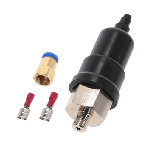 Einstellbarer Luftdruckschalter Membrantyp Normalerweise Öffnen Normalerweise Geschlossen(DN6 NO,With 8mm Fittings) von Generic