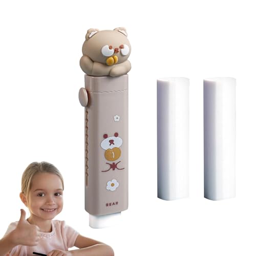 Einziehbare Cat Paw -Radiergummis - süße Radiergummis für Mädchen und - lustige Schulmaterial, Zeichnen und Schreiben von Gummigummi, Party -Gefälligkeiten für Kinder, Schule und Zeichnen von V von Generic
