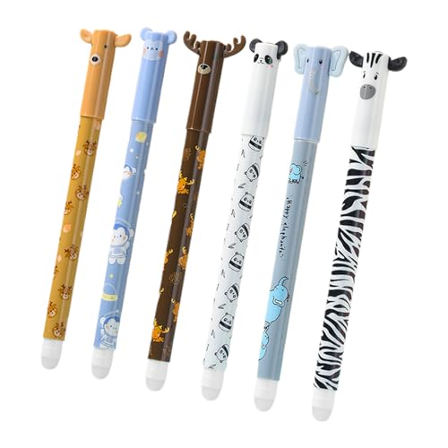 Einziehbare radierbare Gelschreiber, radierbare Gelstifte, 6 x 0,5 mm Spitze, ergonomischer Schreibwaren-Marker, Springbrunnen-Kugelschreiber zum Zeichnen, Schreiben, Notizen, Studium, Prüfungen Einziehbare radierbare Gelschreiber, radierbare Gelstifte, 6 x 0,5 mm Spitze, ergonomischer Schreibwaren-Marker, Springbrunnen-Kugelschreiber zum Zeichnen, Schreiben, Notizen, Studium, Prüfungen von Generic