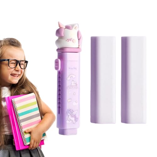 Einziehbarer Radiergummi, niedliche, einziehbare Radiergummis für | Reißverschluss mit Ärmel, Push-Pull-Design, elastische Cartoon-Gummi, buntes Pull-Gummi, Papete-Pull-Gummi Einziehbarer Radiergummi, niedliche, einziehbare Radiergummis für | Reißverschluss mit Ärmel, Push-Pull-Design, elastische Cartoon-Gummi, buntes Pull-Gummi, Papete-Pull-Gummi von Generic