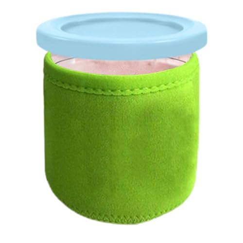 Eiscreme im Pint-Format - Eisbecherabdeckung, wiederverwendbare isolierte Ärmel, isolierte Ärmel für Eiscreme, auslaufsichere Tassenabdeckung, für Eis, Stoff, Gummi, Eiscreme im Pint-Format - Eisbecherabdeckung, wiederverwendbare isolierte Ärmel, isolierte Ärmel für Eiscreme, auslaufsichere Tassenabdeckung, für Eis, Stoff, Gummi, von Generic