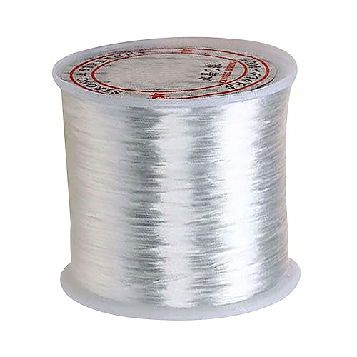 Elastische Schnur für Armbänder, Perlenfaden für die Schmuckherstellung, Elastisch Schmuckfaden, Gummifaden, Unsichtbar Nylon Faden für Perlenschmuck Armbänder Bastelarbeit Elastische Schnur für Armbänder, Perlenfaden für die Schmuckherstellung, Elastisch Schmuckfaden, Gummifaden, Unsichtbar Nylon Faden für Perlenschmuck Armbänder Bastelarbeit von Generic