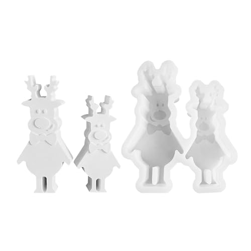 Elch Silikonform, Elchkerzenform | Weihnachtsdekorationen Art Craft Harz Form | Kerzenformen für Seifenherstellung, Ästhetische Desktop-Dekoration, Harz Gießform Elch Silikonform, Elchkerzenform | Weihnachtsdekorationen Art Craft Harz Form | Kerzenformen für Seifenherstellung, Ästhetische Desktop-Dekoration, Harz Gießform von Generic