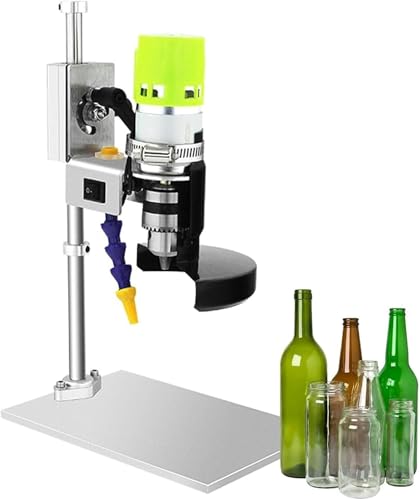 Elektrische Glasflaschen-Schneidemaschine, 150 W, 2000–6000 U/min, 7 Geschwindigkeitsstufen einstellbar und 60 mm maximale Schnitttiefe, für Heimwerkerprojekte, runde/eckige/unregelmäßige Glasflaschen Elektrische Glasflaschen-Schneidemaschine, 150 W, 2000–6000 U/min, 7 Geschwindigkeitsstufen einstellbar und 60 mm maximale Schnitttiefe, für Heimwerkerprojekte, runde/eckige/unregelmäßige Glasflaschen von Generic