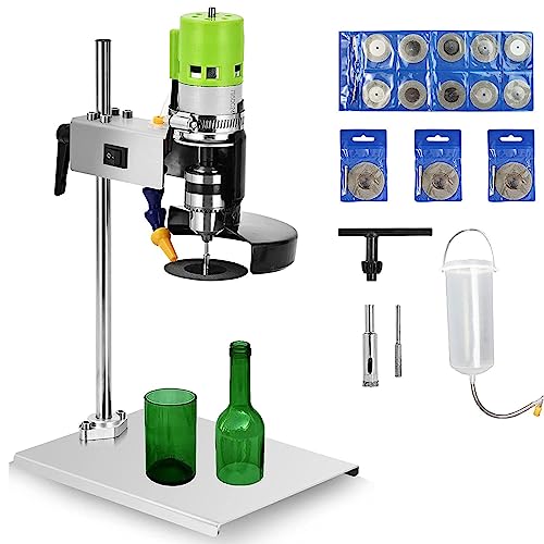 Elektrische Glasflaschenschneidemaschine, 150 W, 6000 U/min, multifunktionaler Weinflaschenschneider, mit komplettem Zubehör, Glasschneidewerkzeugsatz für alle Formen und Verschiedene Winkel Elektrische Glasflaschenschneidemaschine, 150 W, 6000 U/min, multifunktionaler Weinflaschenschneider, mit komplettem Zubehör, Glasschneidewerkzeugsatz für alle Formen und Verschiedene Winkel von Generic