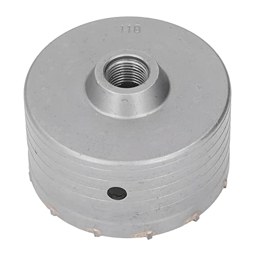 Elektrische Hammerlochsäge 110 mm zementierter Vergaserlochöffner Bit für Betonziegelmauer Bohrsilber Silber Elektrische Hammerlochsäge 110 mm zementierter Vergaserlochöffner Bit für Betonziegelmauer Bohrsilber Silber von Generic