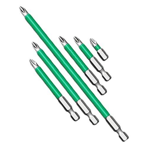 Elektrischer Schraubendreher-Bit – magnetische Phillips und -Bits | Leitertipps aus Hochgeschwindigkeitsstahl, präzise für Akku-Bohrer, Heimwerker, Reparatur und Konstruktion Elektrischer Schraubendreher-Bit – magnetische Phillips und -Bits | Leitertipps aus Hochgeschwindigkeitsstahl, präzise für Akku-Bohrer, Heimwerker, Reparatur und Konstruktion von Generic