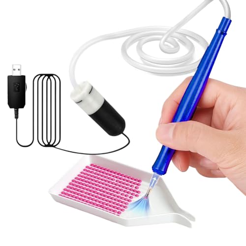Elektrischer Strass Malstift | Elektrischer Strassstein Kunststift | Automatische Perlen Adsorption Tragbarer Applikator Für Gruppenaktivitäten Und Kindergarten Bastelprojekte von Generic