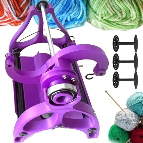 Elektrisches Wolle Spinnrad Elektrisches Spinnrad, Strickgarn-Wickler, 120 g (4 oz), Zwirnmaschine mit einstellbarer Geschwindigkeit, ausgehöhltes Design2 von Generic
