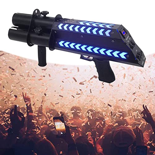 Elektronische Multicolor Konfetti Konfettikanone, elektrische Sprühpistole, Nebeleffekt, kabellose Fernbedienung für Halloween, Weihnachten Elektronische Multicolor Konfetti Konfettikanone, elektrische Sprühpistole, Nebeleffekt, kabellose Fernbedienung für Halloween, Weihnachten von Generic