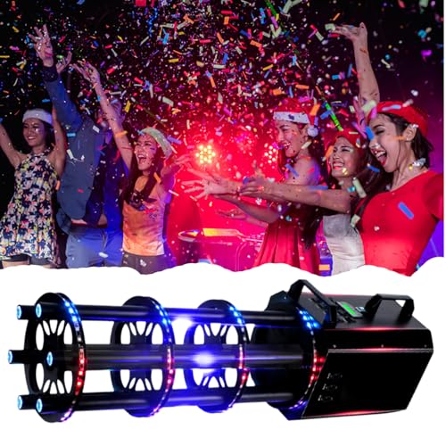 Elektronische Multicolor Konfetti Konfettikanonen Launcher Maschine Kanone 6 Wiederaufladbare Handheld Pistole Sprühen Nachtclub Requisiten Elektronische Multicolor Konfetti Konfettikanonen Launcher Maschine Kanone 6 Wiederaufladbare Handheld Pistole Sprühen Nachtclub Requisiten von Generic
