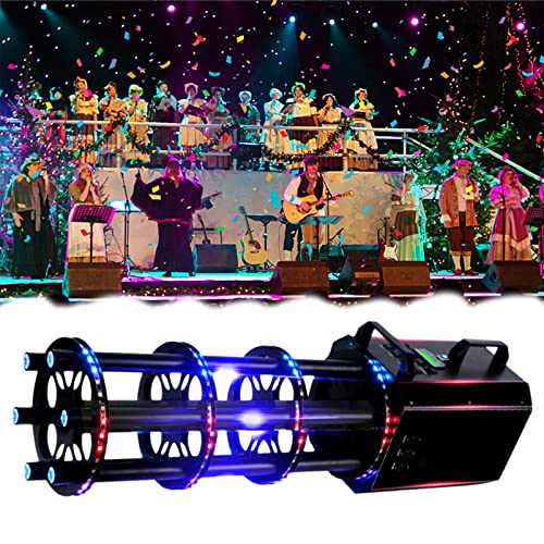 Elektronische Multicolor Konfetti Konfettikanonen Launcher Maschine Kanone LED Professionelle Sechs Hochzeit Disco Show Club Bühne Party Gebläse Elektronische Multicolor Konfetti Konfettikanonen Launcher Maschine Kanone LED Professionelle Sechs Hochzeit Disco Show Club Bühne Party Gebläse von Generic