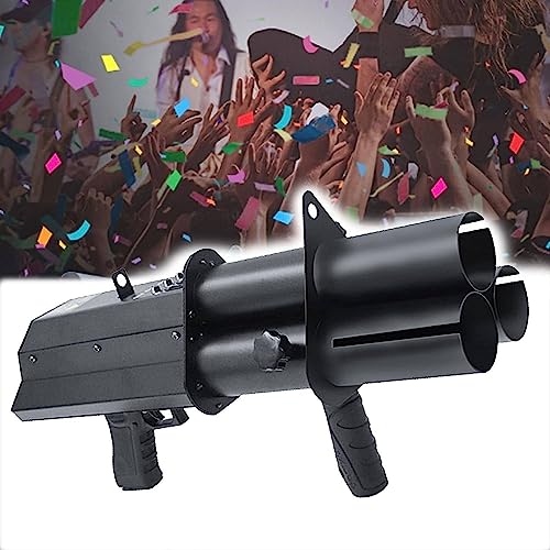 Elektronische Multicolor Konfetti Konfettikanonen-Maschinenwerfer, Bühneneffektpistole, wiederaufladbarer Dreifach-Werfer für DJ-Bühnenfeiern. Elektronische Multicolor Konfetti Konfettikanonen-Maschinenwerfer, Bühneneffektpistole, wiederaufladbarer Dreifach-Werfer für DJ-Bühnenfeiern. von Generic