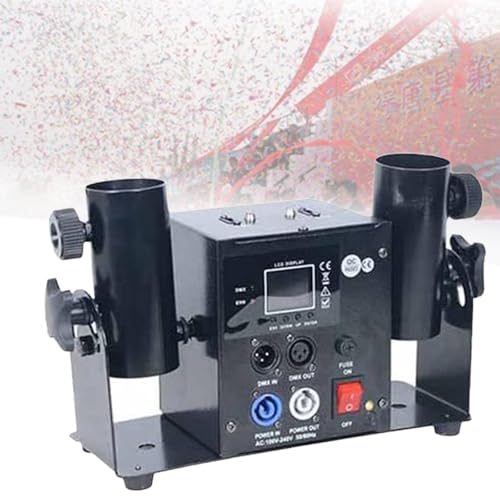 Elektronische Multicolor Konfetti Konfettikanonen-Maschinenwerfer, professioneller Shooter, kabellose Fernbedienung, verstellbares Sprühfass, für Veranstaltungen, Partys, Clubs, Hochzeiten, Elektronische Multicolor Konfetti Konfettikanonen-Maschinenwerfer, professioneller Shooter, kabellose Fernbedienung, verstellbares Sprühfass, für Veranstaltungen, Partys, Clubs, Hochzeiten, von Generic