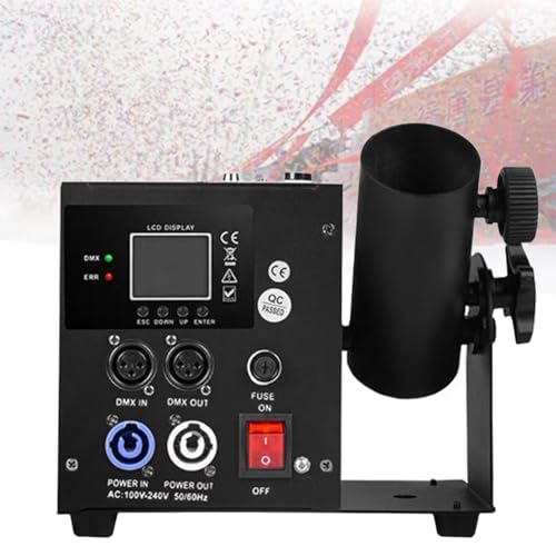 Elektronische Multicolor Konfetti Konfettikanonen-Maschinenwerfer, professioneller Shooter, kabellose Fernbedienung, verstellbares Sprühfass, für Veranstaltungen, Partys, Clubs, Hochzeiten, Elektronische Multicolor Konfetti Konfettikanonen-Maschinenwerfer, professioneller Shooter, kabellose Fernbedienung, verstellbares Sprühfass, für Veranstaltungen, Partys, Clubs, Hochzeiten, von Generic