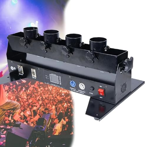 Elektronische Multicolor Konfetti Konfettikanonen-Werfer-Maschinen-Kanone Elektrisches Gebläse Professionelle DMX-Fernbedienung Party Hochzeitsveranstaltung Feier Elektronische Multicolor Konfetti Konfettikanonen-Werfer-Maschinen-Kanone Elektrisches Gebläse Professionelle DMX-Fernbedienung Party Hochzeitsveranstaltung Feier von Generic