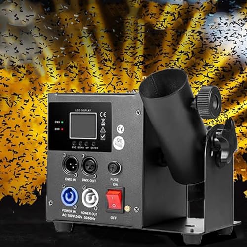 Elektronische Multicolor Konfetti Konfettikanonen-Werfer-Maschinenkanone, elektrische Einzelfernbedienung für Hochzeitsbühne, Disco, DJ, Party-Event Elektronische Multicolor Konfetti Konfettikanonen-Werfer-Maschinenkanone, elektrische Einzelfernbedienung für Hochzeitsbühne, Disco, DJ, Party-Event von Generic