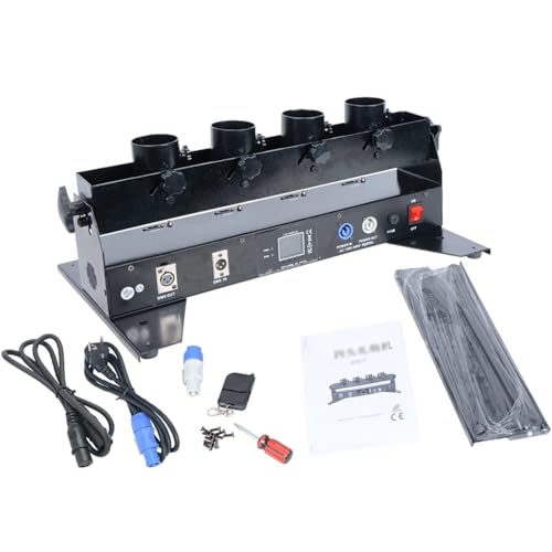 Elektronische Multicolor Konfetti Konfettikanonen-Werfermaschine, Kanone, 4 Schüsse, elektrischer Bühneneffekt-Gebläse, Streamer, kabellose Fernbedienung, perfekt für DJ-Partys, Hochzeiten Elektronische Multicolor Konfetti Konfettikanonen-Werfermaschine, Kanone, 4 Schüsse, elektrischer Bühneneffekt-Gebläse, Streamer, kabellose Fernbedienung, perfekt für DJ-Partys, Hochzeiten von Generic