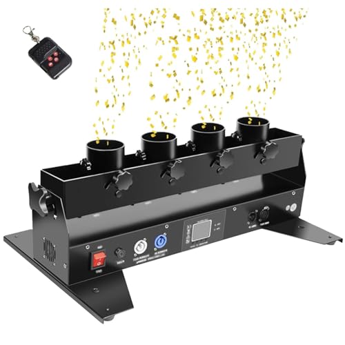 Elektronische Multicolor Konfetti Konfettikanonen-Werfermaschine, Kanone, elektrisch, professionell, ferngesteuert, digitaler Shooter für DJ-Party, Nachtclub, Hochzeit, Bühne, Konzert, Event Elektronische Multicolor Konfetti Konfettikanonen-Werfermaschine, Kanone, elektrisch, professionell, ferngesteuert, digitaler Shooter für DJ-Party, Nachtclub, Hochzeit, Bühne, Konzert, Event von Generic