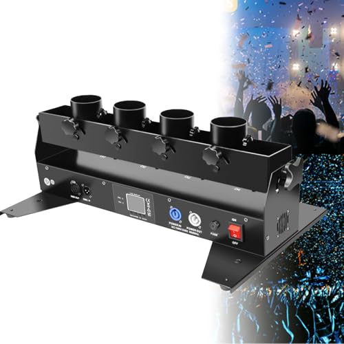 Elektronische Multicolor Konfetti Konfettikanonen-Werfermaschine, Kanone, elektrisches Gebläse, professionelle Fernbedienung für Hochzeit, Disco, Show, Club, Bühnenparty Elektronische Multicolor Konfetti Konfettikanonen-Werfermaschine, Kanone, elektrisches Gebläse, professionelle Fernbedienung für Hochzeit, Disco, Show, Club, Bühnenparty von Generic