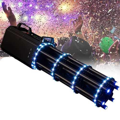Elektronische Multicolor Konfetti Konfettikanonen-Werfermaschine, Kanone, kabellos, Handgerät, Bühne, elektronisch, Dreifachschuss, Hochzeit, Concierge, Halloween, elektrisch Elektronische Multicolor Konfetti Konfettikanonen-Werfermaschine, Kanone, kabellos, Handgerät, Bühne, elektronisch, Dreifachschuss, Hochzeit, Concierge, Halloween, elektrisch von Generic