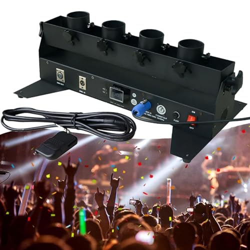 Elektronische Multicolor Konfetti Konfettikanonen-Werfermaschine, Kanone, kabellos, elektrisch, für Veranstaltungen im Geschäftsleben, Hochzeit Elektronische Multicolor Konfetti Konfettikanonen-Werfermaschine, Kanone, kabellos, elektrisch, für Veranstaltungen im Geschäftsleben, Hochzeit von Generic