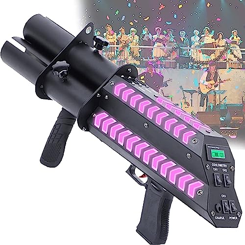 Elektronische Multicolor Konfetti Konfettikanonen-Werfermaschine, Kanone, professioneller LED-Bläser, für Hochzeiten, Diskotheken, Clubs, Szenen, Partys. Elektronische Multicolor Konfetti Konfettikanonen-Werfermaschine, Kanone, professioneller LED-Bläser, für Hochzeiten, Diskotheken, Clubs, Szenen, Partys. von Generic