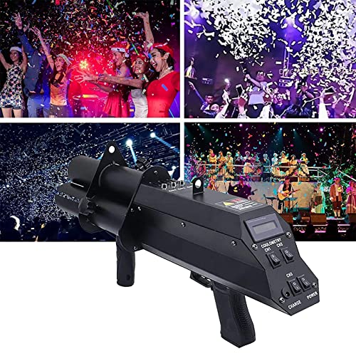 Elektronische Multicolor Konfetti Konfettikanonen-Werfermaschine, Kanonen, professionelle Kanonen, Handdüsen für Konzerte, Partys, Hochzeiten Elektronische Multicolor Konfetti Konfettikanonen-Werfermaschine, Kanonen, professionelle Kanonen, Handdüsen für Konzerte, Partys, Hochzeiten von Generic