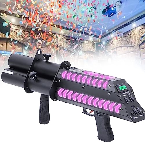 Elektronische Multicolor Konfetti Konfettikanonen-Werfermaschine, Kanonen-Handlichter, für Party, Club, Hochzeit, Bar, Silvester, Geburtstag, r Jet-Elektro-Shooter Elektronische Multicolor Konfetti Konfettikanonen-Werfermaschine, Kanonen-Handlichter, für Party, Club, Hochzeit, Bar, Silvester, Geburtstag, r Jet-Elektro-Shooter von Generic