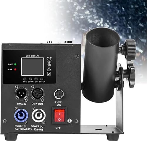 Elektronische Multicolor Konfetti Konfettikanonen-Werfermaschine, Kanonenfernbedienung/DMX-LED für Hochzeiten, Partys, Bühnenshows Elektronische Multicolor Konfetti Konfettikanonen-Werfermaschine, Kanonenfernbedienung/DMX-LED für Hochzeiten, Partys, Bühnenshows von Generic