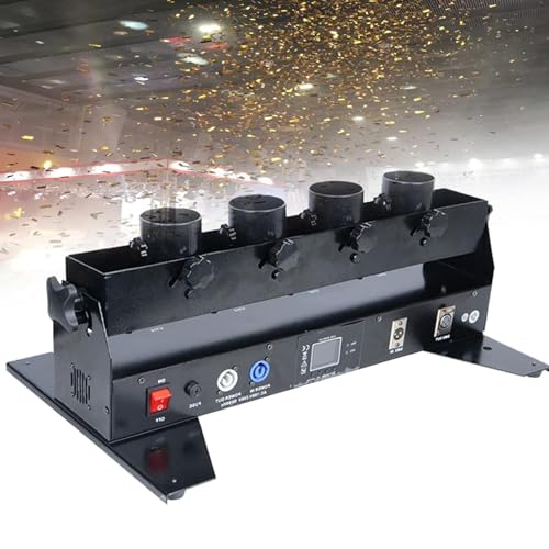 Elektronische Multicolor Konfetti Konfettikanonen-Werfermaschine, ferngesteuerte elektrische Kanone für Partys, Hochzeiten, Konzerte, Feiern, besondere Veranstaltungen, Bühneneffekte Elektronische Multicolor Konfetti Konfettikanonen-Werfermaschine, ferngesteuerte elektrische Kanone für Partys, Hochzeiten, Konzerte, Feiern, besondere Veranstaltungen, Bühneneffekte von Generic