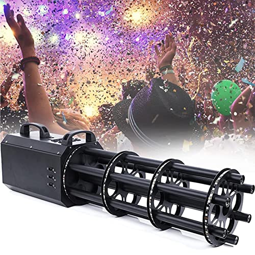 Elektronische Multicolor Konfetti Konfettikanonen-Werfermaschine, professionelle 6-teilige wiederaufladbare Handkanone, Hochzeits-Concierge-Ambiente-Pistole für DJ-Bühnenfeiern, Hochzeitsbar Elektronische Multicolor Konfetti Konfettikanonen-Werfermaschine, professionelle 6-teilige wiederaufladbare Handkanone, Hochzeits-Concierge-Ambiente-Pistole für DJ-Bühnenfeiern, Hochzeitsbar von Generic
