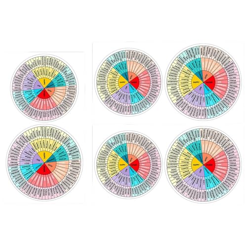 Emotionsdiagramm-Aufkleber, Handy, Computer, Wasserbecher-Aufkleber, Notebook-Dekorationsaufkleber, Emotionsaufkleber, Bürodekoration, Emotionsrad. 6 Emotionsrad-Aufkleber, Geeignet Für Emotionen Emotionsdiagramm-Aufkleber, Handy, Computer, Wasserbecher-Aufkleber, Notebook-Dekorationsaufkleber, Emotionsaufkleber, Bürodekoration, Emotionsrad. 6 Emotionsrad-Aufkleber, Geeignet Für Emotionen von Generic