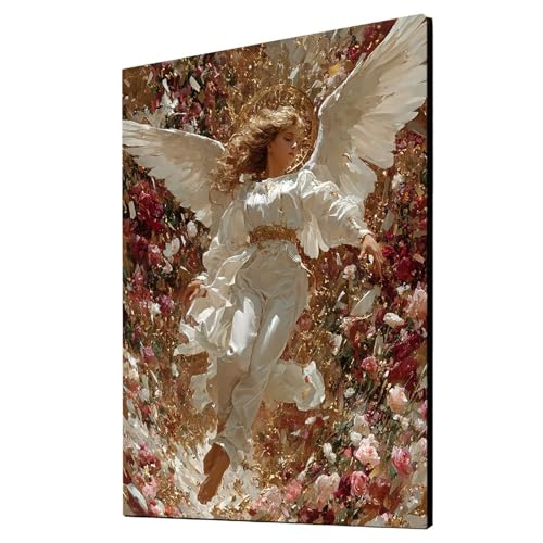Engel Malen Nach Zahlen Erwachsene Frau Malen Nach Zahlen 80x60 cm DIY Basteln Erwachsene Klarheit Farbe Leinwan Bilder mit Acrylfarben Set 3 Typen Pinsel für Wanddeko Wohnzimmer, Geschenke 2YH-2036 Engel Malen Nach Zahlen Erwachsene Frau Malen Nach Zahlen 80x60 cm DIY Basteln Erwachsene Klarheit Farbe Leinwan Bilder mit Acrylfarben Set 3 Typen Pinsel für Wanddeko Wohnzimmer, Geschenke 2YH-2036 von Generic