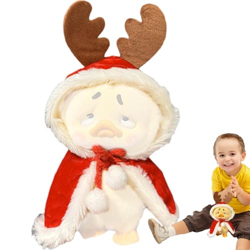 Ente Plüsch Kleidung, Ente Puppe Hut - Plüsch Kopfbedeckungen | Weihnachts-Puppen-Dressup, weiche Plüsch Kopfbedeckungen für Ente Plüschspielzeug Zubehör Ente Plüsch Kleidung, Ente Puppe Hut - Plüsch Kopfbedeckungen | Weihnachts-Puppen-Dressup, weiche Plüsch Kopfbedeckungen für Ente Plüschspielzeug Zubehör von Generic