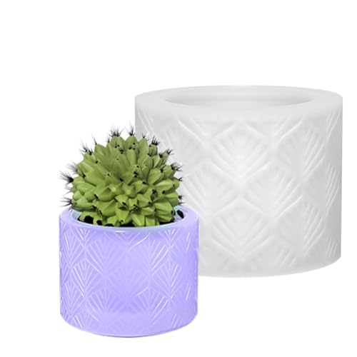 Epoxidharz-Topfformen – Geprägte Musterdesign-Topfharzform | Silikongussformen, 3D- - -Dekorationshandwerk zu Hause, m Epoxidharz-Topfformen – Geprägte Musterdesign-Topfharzform | Silikongussformen, 3D- - -Dekorationshandwerk zu Hause, m von Generic