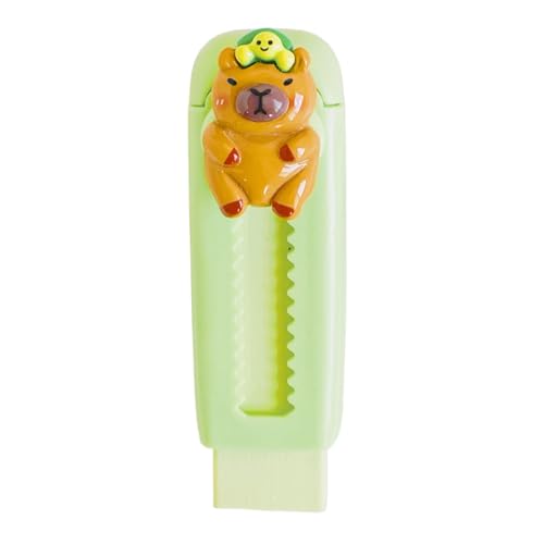 Eraser einziehbar – Capybara niedlicher Radierstift, einziehbar, Stifthalter zum Schieben, Push-Pinning aus weichem Gummi zum Zeichnen und Malen, gleiten von Kunstmalereien Eraser einziehbar – Capybara niedlicher Radierstift, einziehbar, Stifthalter zum Schieben, Push-Pinning aus weichem Gummi zum Zeichnen und Malen, gleiten von Kunstmalereien von Generic